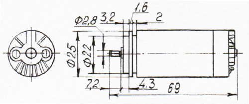 Габаритный чертеж трансформатора ЗВТ-2ТВ-2