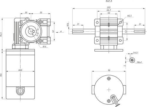 WG7165 габариты